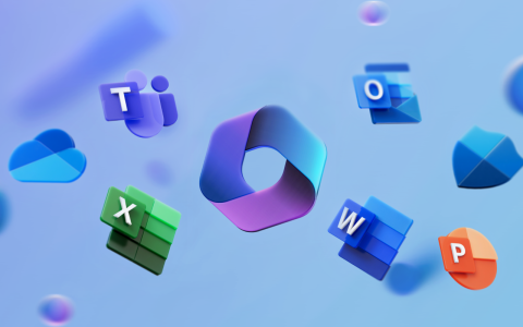 Various Microsoft logos