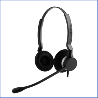 A sample stereo USB headset. Using a headset can greatly improve your audio experience.