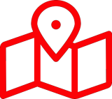 Icon of a map