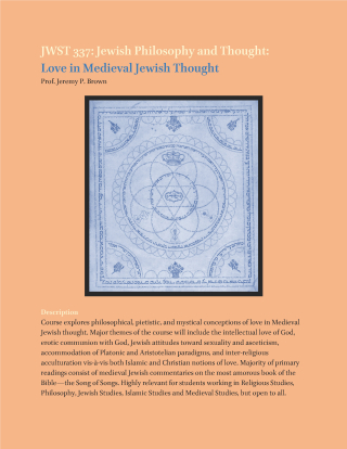 JWST 337 Love in Medieval Jewish Thought