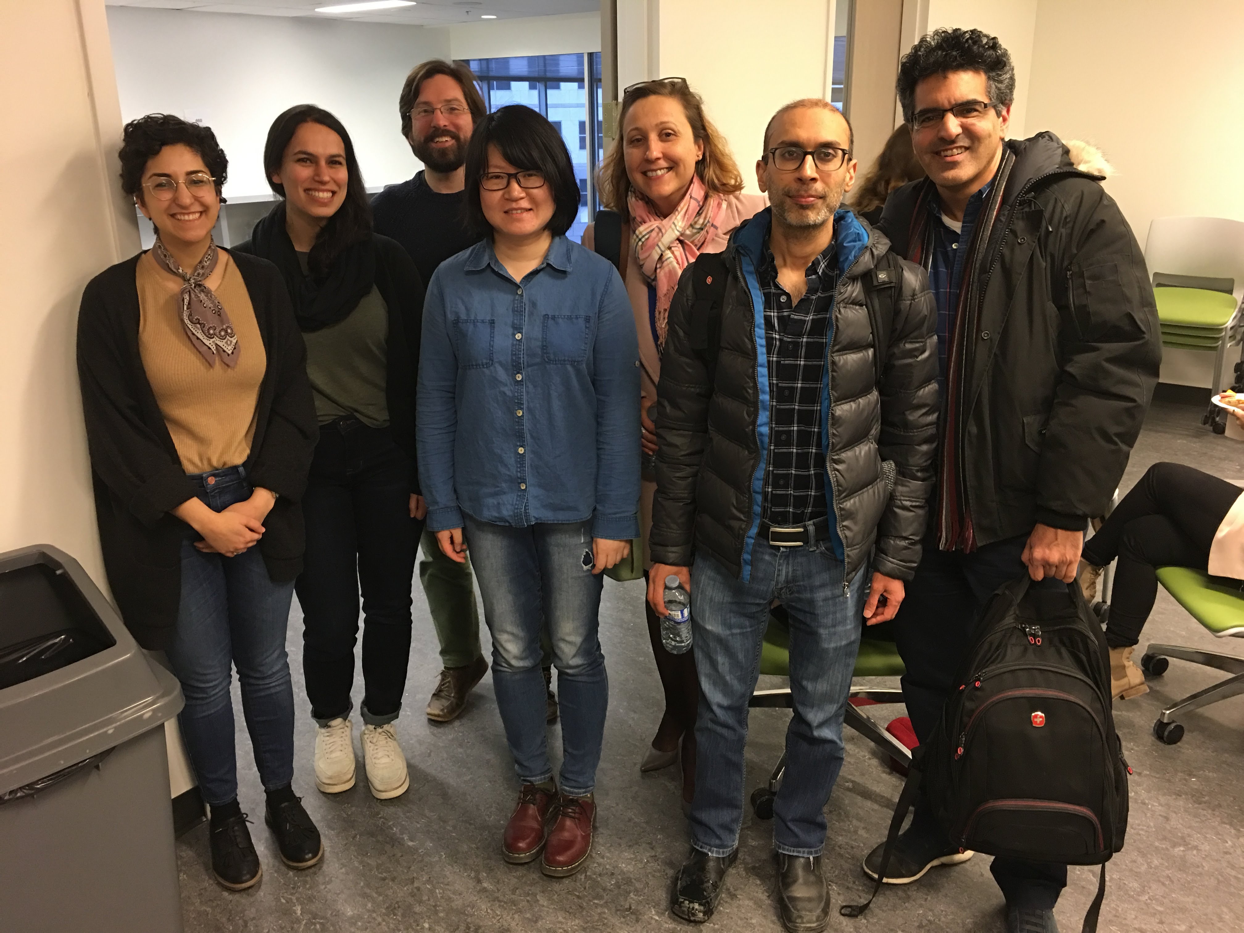 Language and Multilingualism Lab members standing