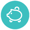 Icon: piggy bank