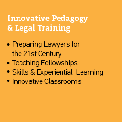 Innovative Pedagogy &amp; Legal Training