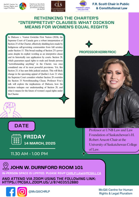 Event flyer