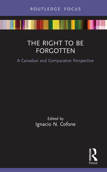 The Right To Be Forgotten Book Cover