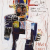 Piece to be discussed - Basquiat Irony of Negro Policeman 