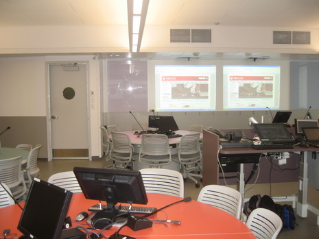 Photograph of a classroom in Education 627