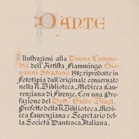 dante cover page