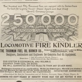 locomotive fire kindler advertisement from 1896