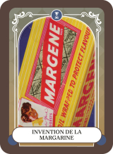 Invention de la margarine