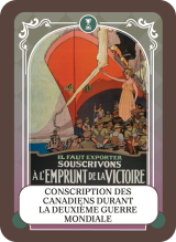 Conscription des Canadiens durant la Deuxième Guerre mondiale