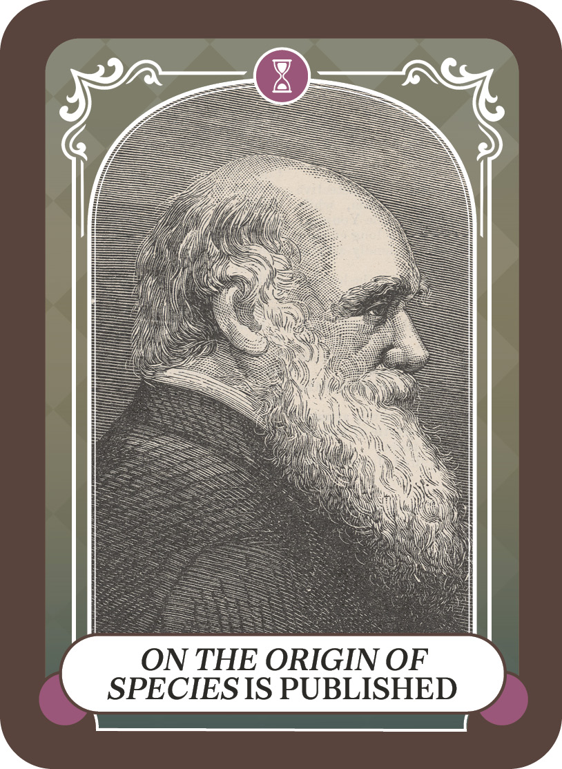 Darwin's on the origin of species is published