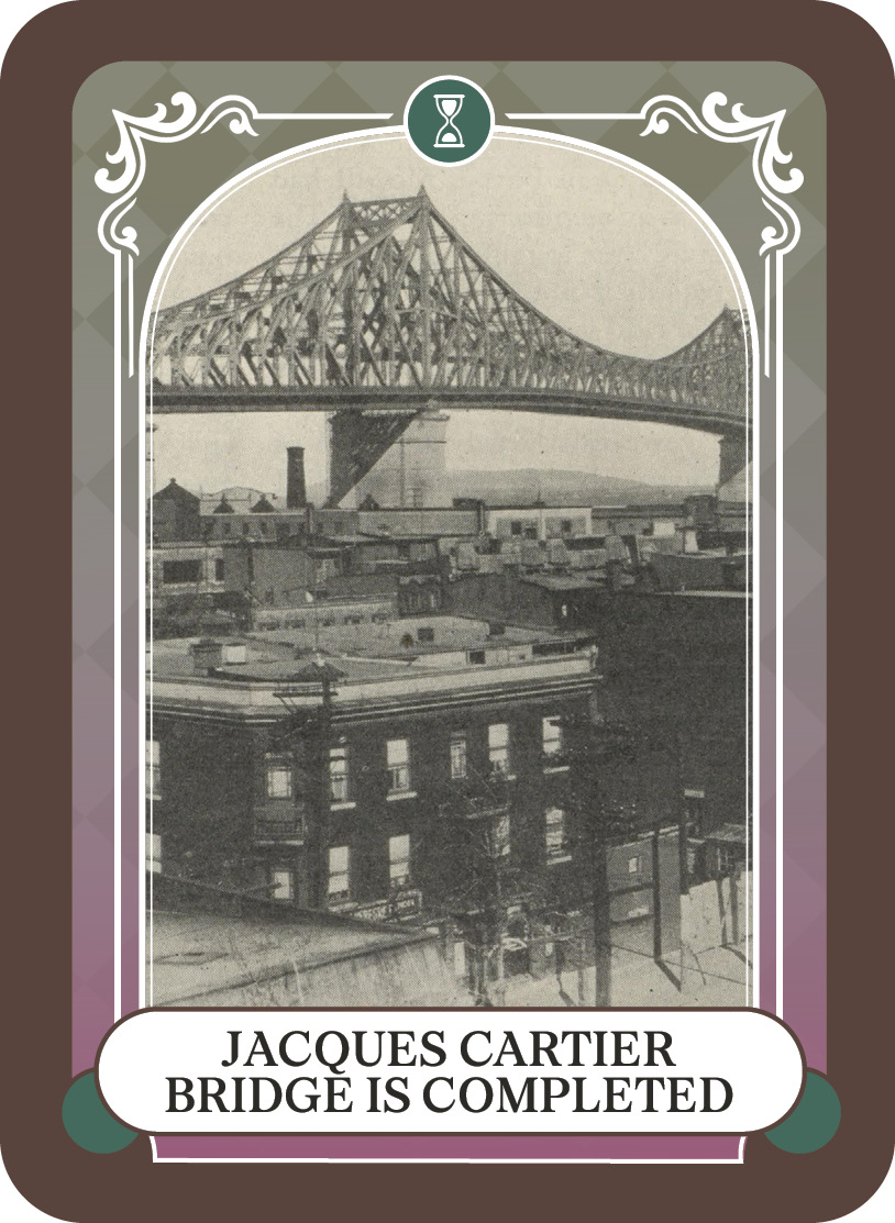 jacques cartier bridge is completed
