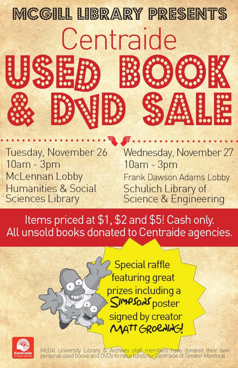 Used Dvds For Sale >> Centraide Used Book Dvd Sale Mcgill Library Mcgill University Used Dvds For Sale >> Centraide Used Book Dvd Sale Mcgill Library Mcgill University