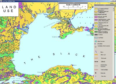 Screen capture from Black Sea GIS