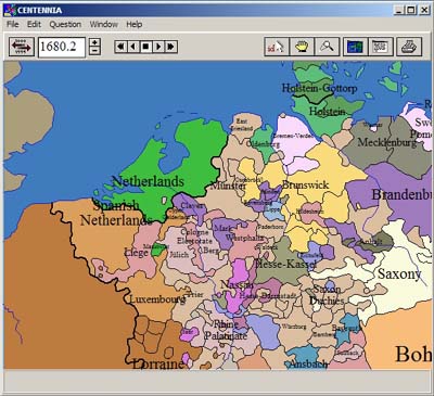 Digital historical atlas of Europe and Middle East depicting territorial changes from 1100 AD to present.