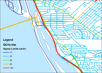 Example of QCrte.shp file - South Shore