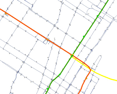 Sample map produced with the STM data