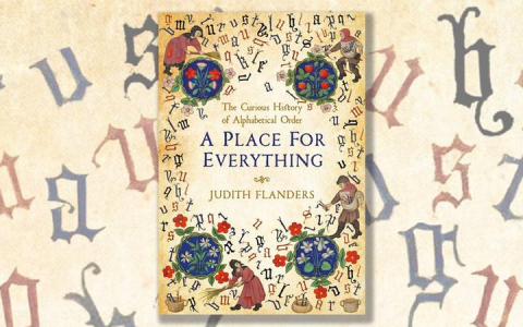 Cover of A place for Everything; the Curious History of Alphabetical Order