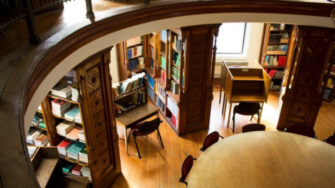 Octagon Room, Islamic Studies Library. Photo: Robin Clark
