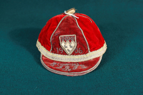 C.I.R.F.U. Champions cap, 1906.