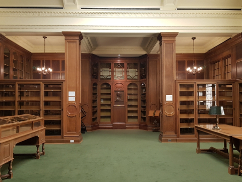 Osler Room at the Osler Library of the History of Medicine