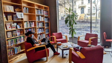 Wellness Corner, Nahum Gelber Law Library