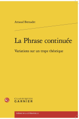 Page couverture de "La phrase continuée"