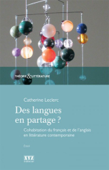 Page couverture du livre "Des langues en partage"