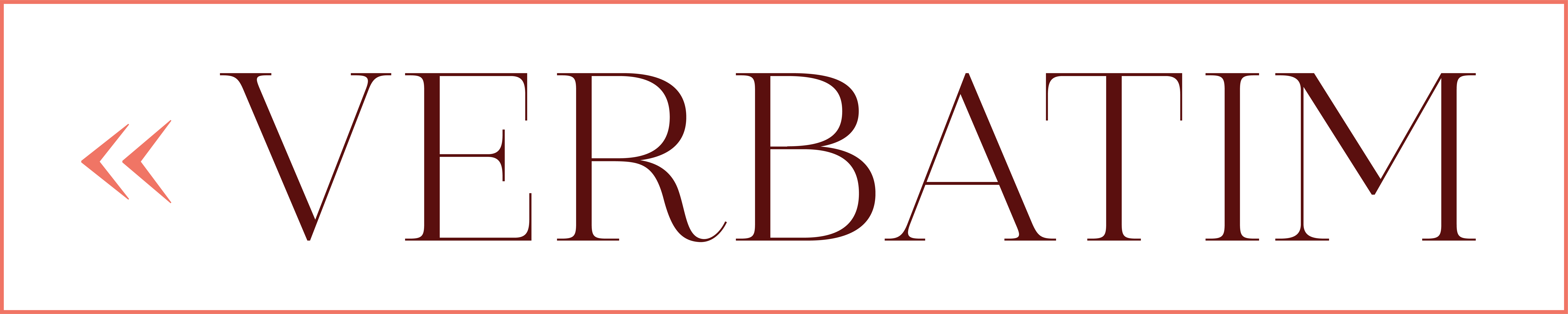Logo de la revue Verbatim