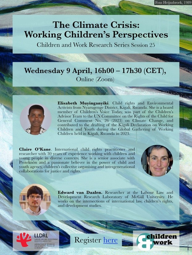The Climate Crisis: Working Children’s Perspectives
