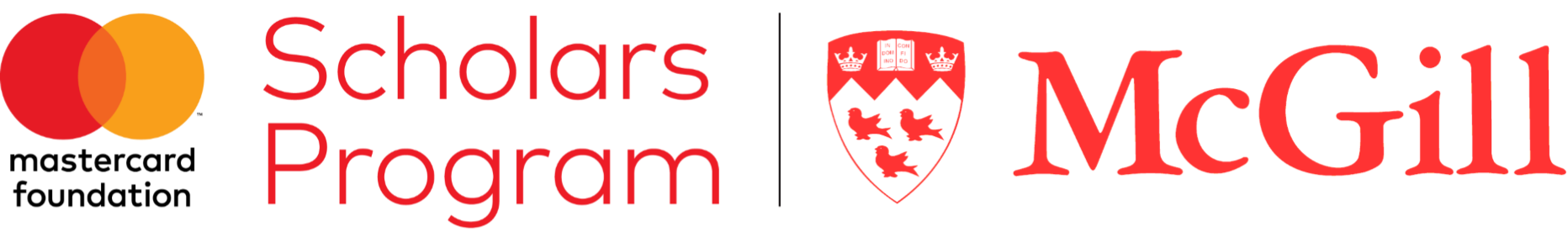 Mastercard Foundation Scholars Program at McGill Logo