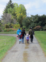 Apple picking at the Morgan Arboretum