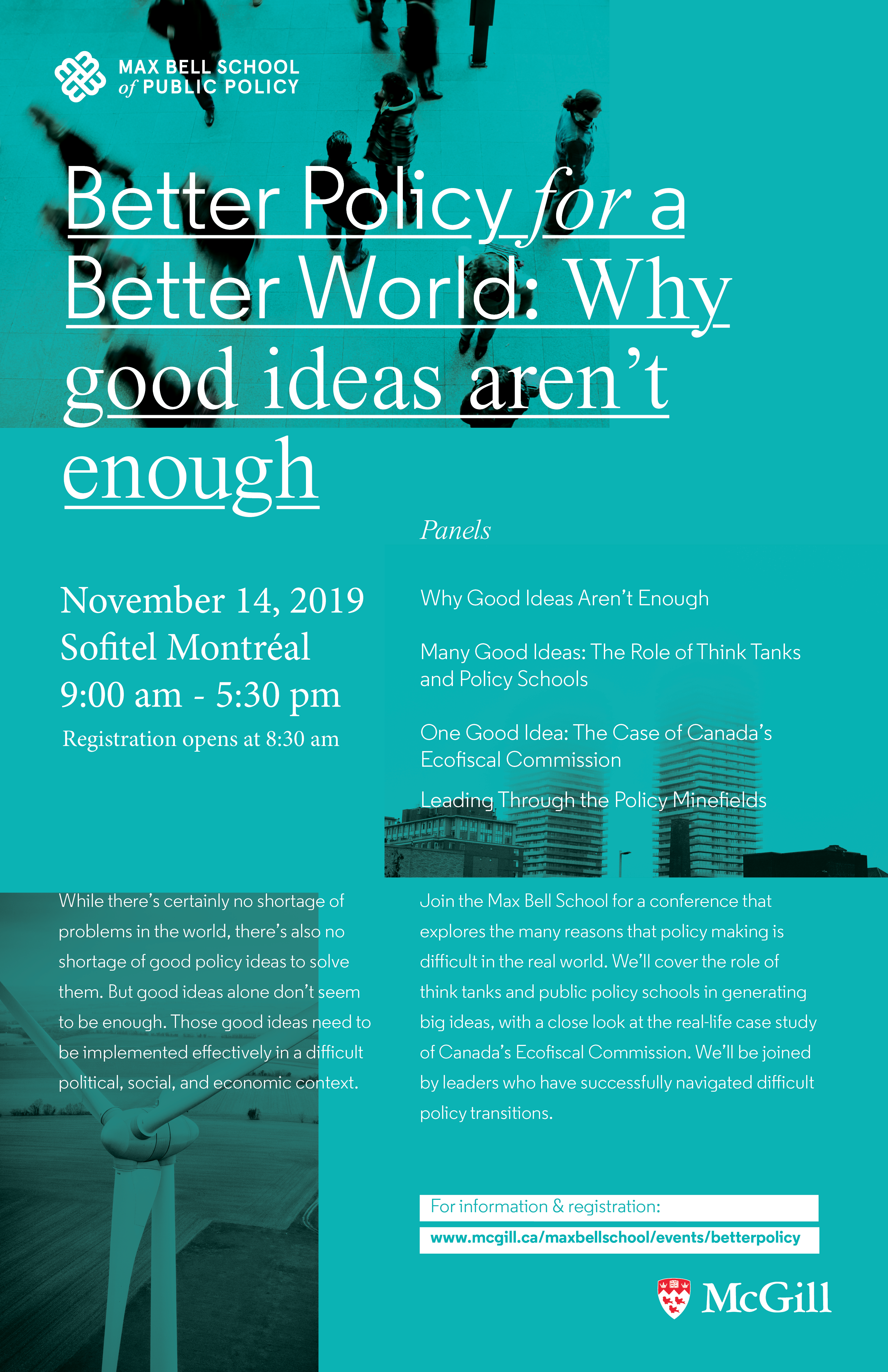 Better Policy for a Better World: Why good ideas aren't enough poster