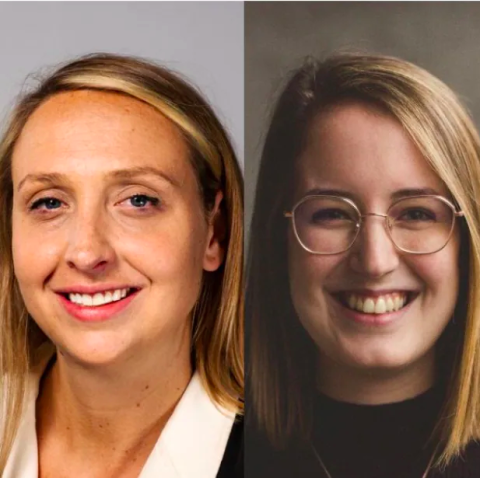headshots of Alison Clement and Sandrine Desforges side to side, respectively