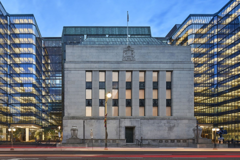 The Bank of Canada's headquarters in Ottawa