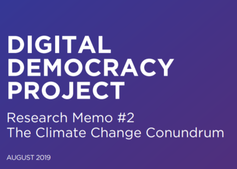 Digital Democracy Project banner Memo #2