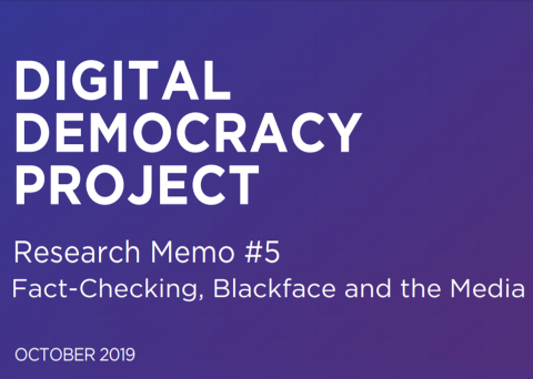 Digital Democracy Project banner Memo #5