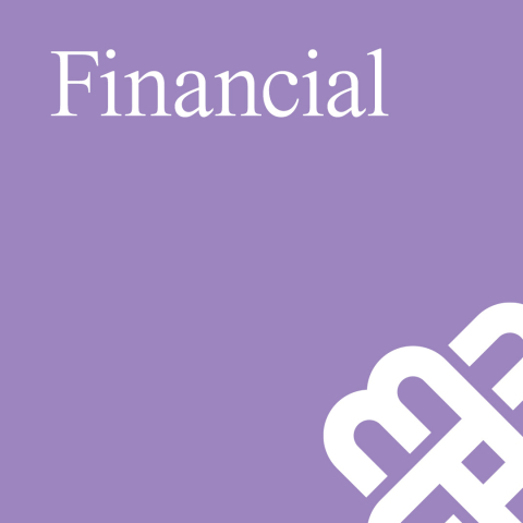 Financial banner