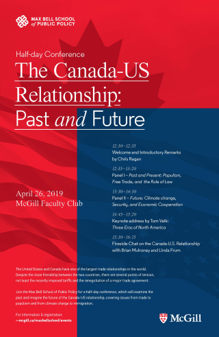 The Canada-U.S. Relationship: Past and Future poster