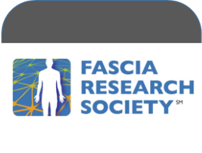 Fascia Research Society logo with text on right and human body silhouette on left