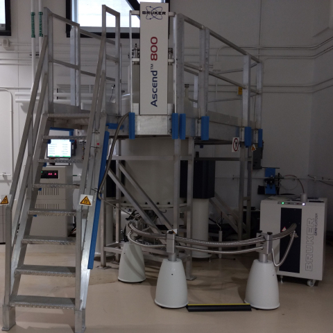 QANUC 800 NMR spectrometer