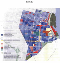 Land use in Rosario&#039;s South District