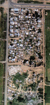 Aerial view of La Lagunita