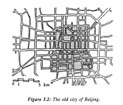 Figure 3.2: The old city of Beijing. 