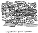 Figure 3.4: View of an old neighborhood. 