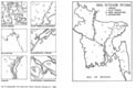 Fig. 18 Bangladesh Rural Settlement Pattern (Source: Chowdury F., 1980).