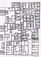 Fig. 3.11 Ju-er Hutong: the pre-renewal site plan.