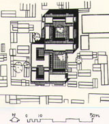 Fig. 3.14 Ju-er hutong: site-plan (the first phase).