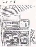 Fig. 4.4 Huaibaishu: the site-plan.